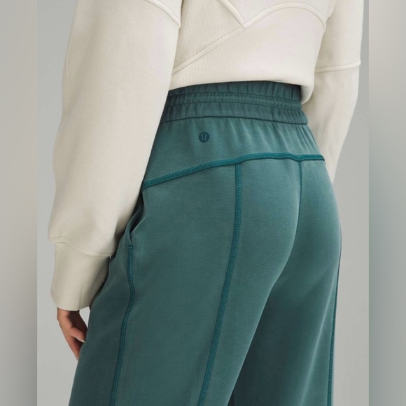 lululemon athletica Pants - Lululemon Softstreme High-Rise Straight- Leg Cropped Pant